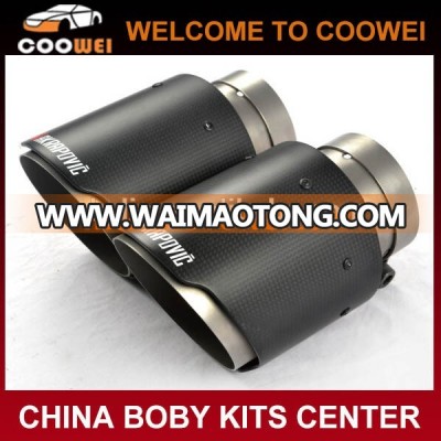 New style Akrapovic Universal pipe carbon fiber universal exhaust tips